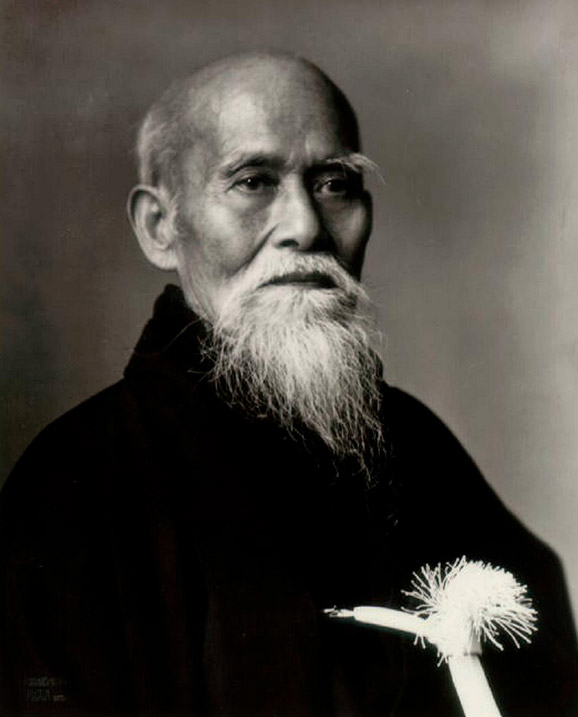 Maïtre Ueshiba, fondateur de l'aïkido