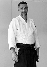 Jean-Fabrice Viola, professeur de l'école Aïkido Shinzen